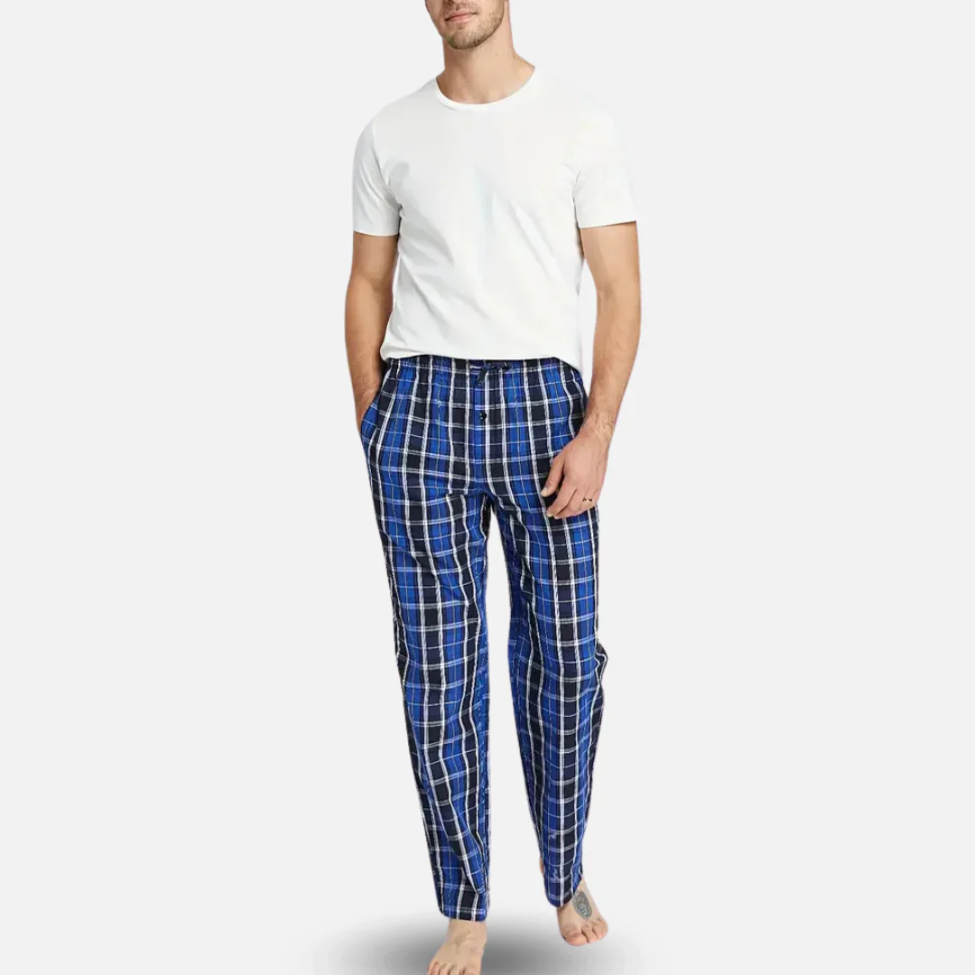 100% Cotton Checkered Pajamas - Image 2