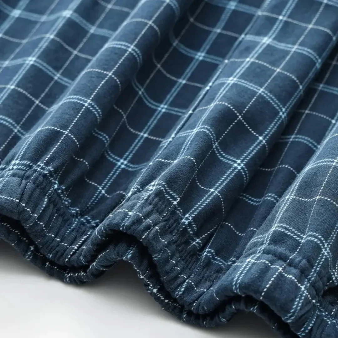 100% Cotton Checkered Pajamas - Image 5
