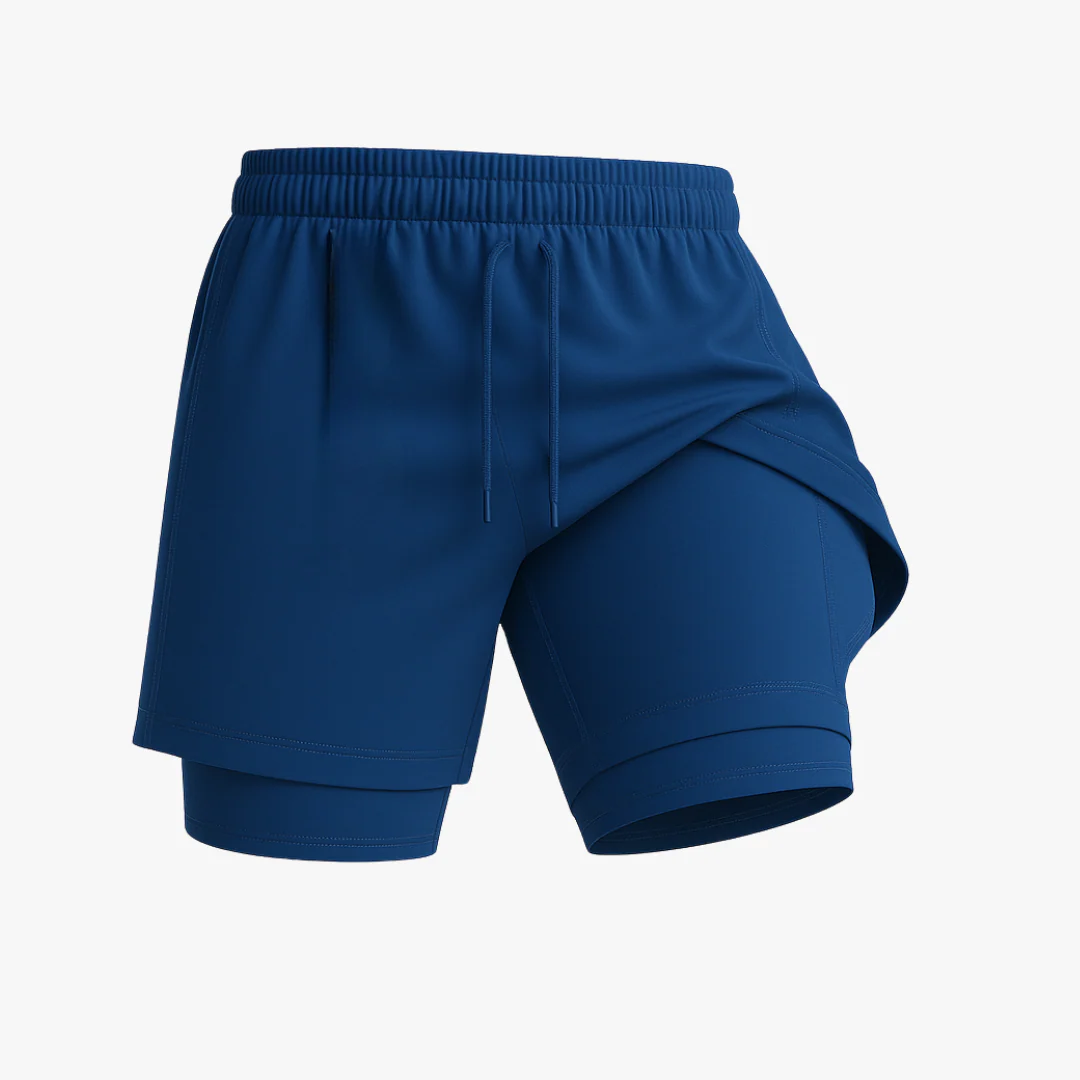 Boxhero 3-in-1 Quick-Dry Swim Trunks with Compression Liner - Image 16