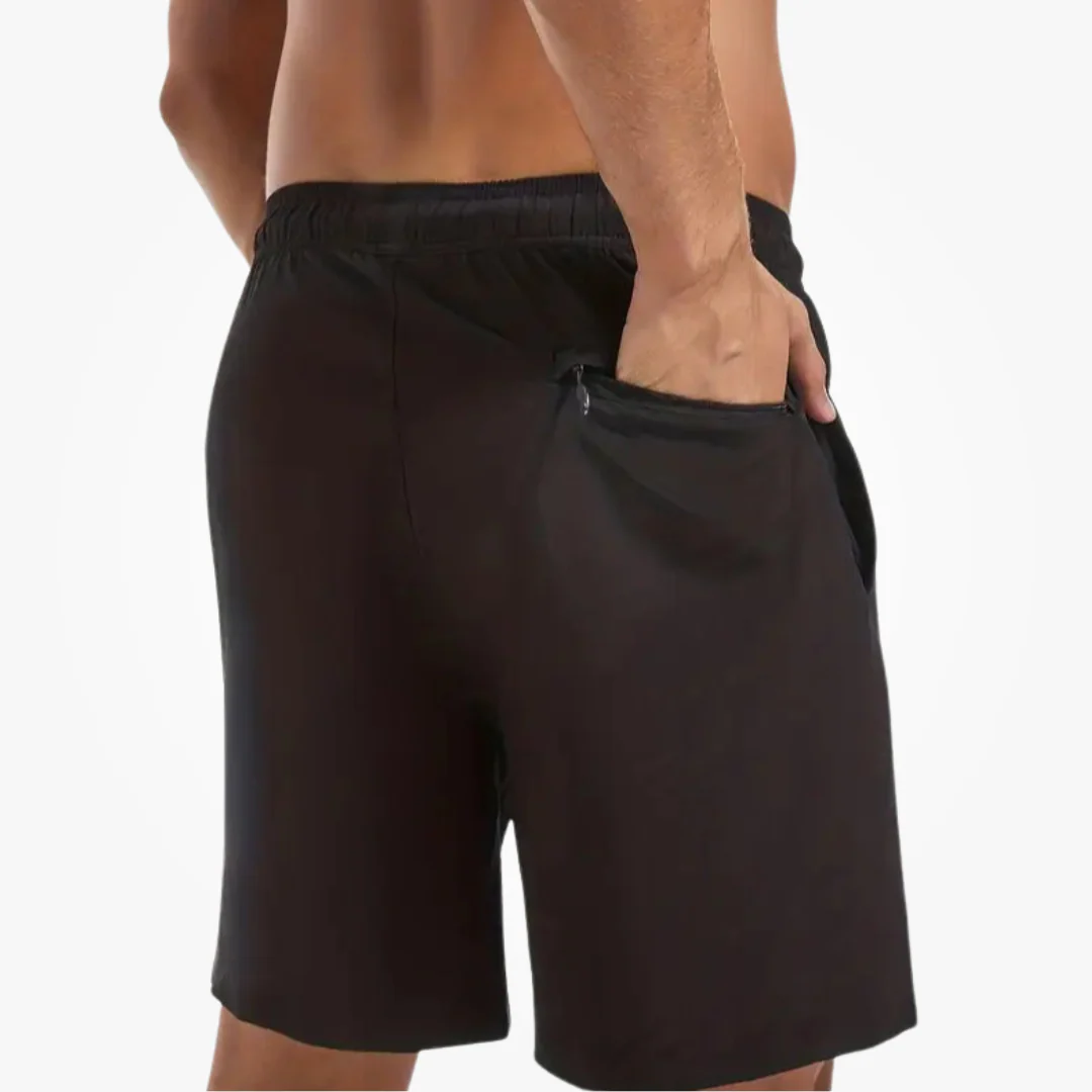 Boxhero 3-in-1 Quick-Dry Swim Trunks with Compression Liner - Image 9