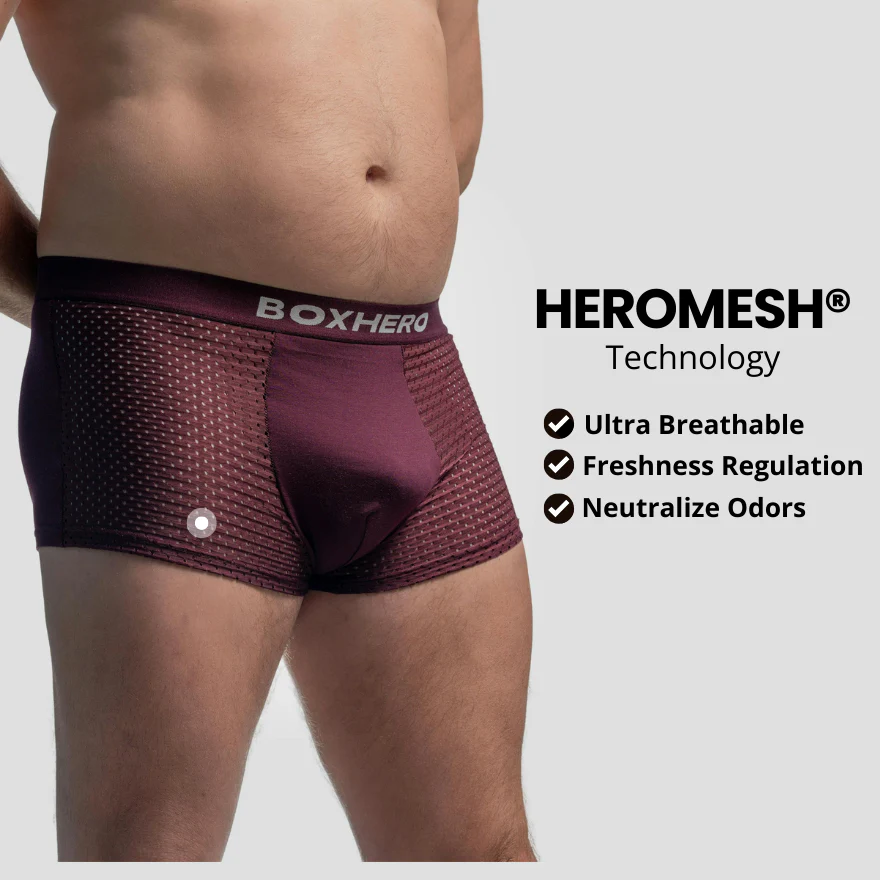 3-Pack Black 1.0  - PREMIUM BAMBOO FIBRE BOXER SHORTS - Image 3