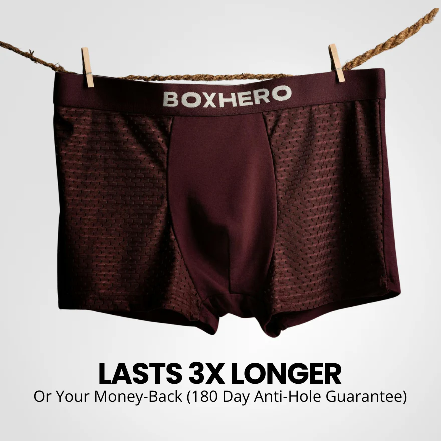 3-Pack Black 1.0  - PREMIUM BAMBOO FIBRE BOXER SHORTS - Image 5