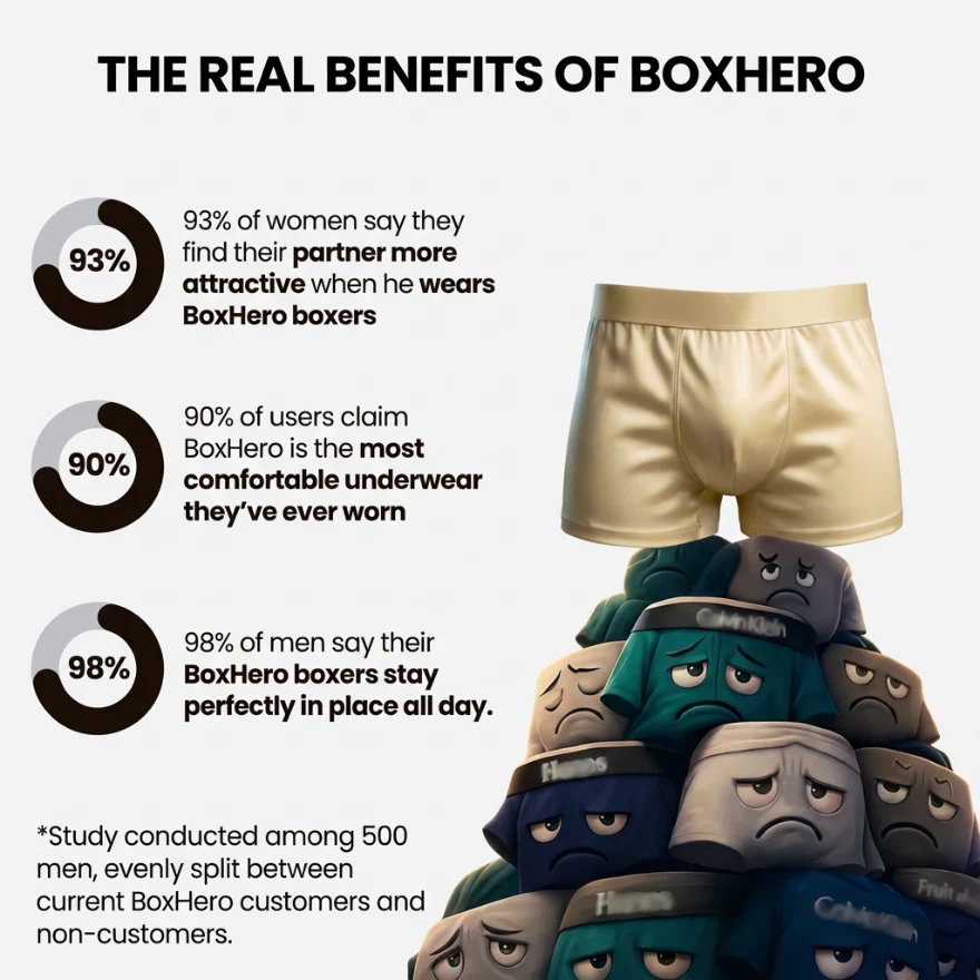 Boxers Reinvented: Boxhero Premium Silk Boxer Shorts - Image 9