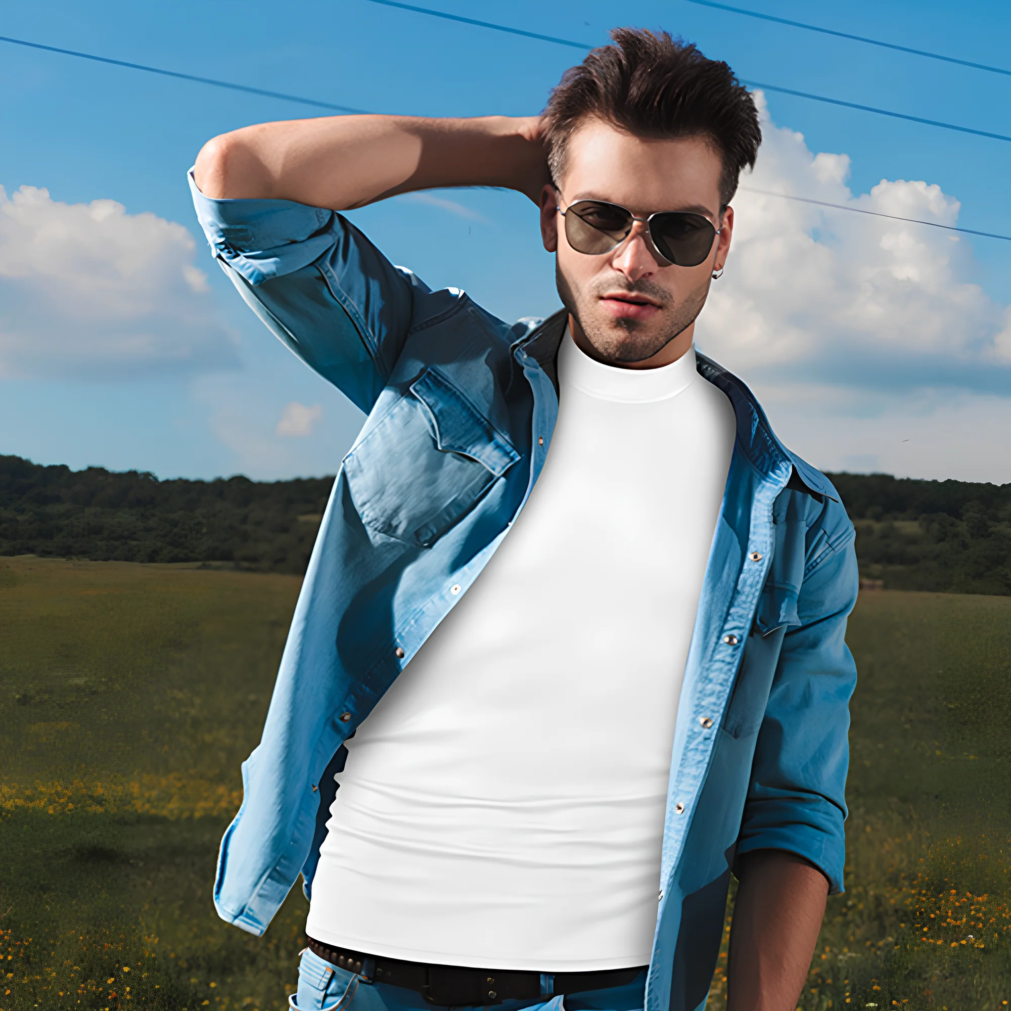 EvoFit High-Collar T-Shirt - Image 9