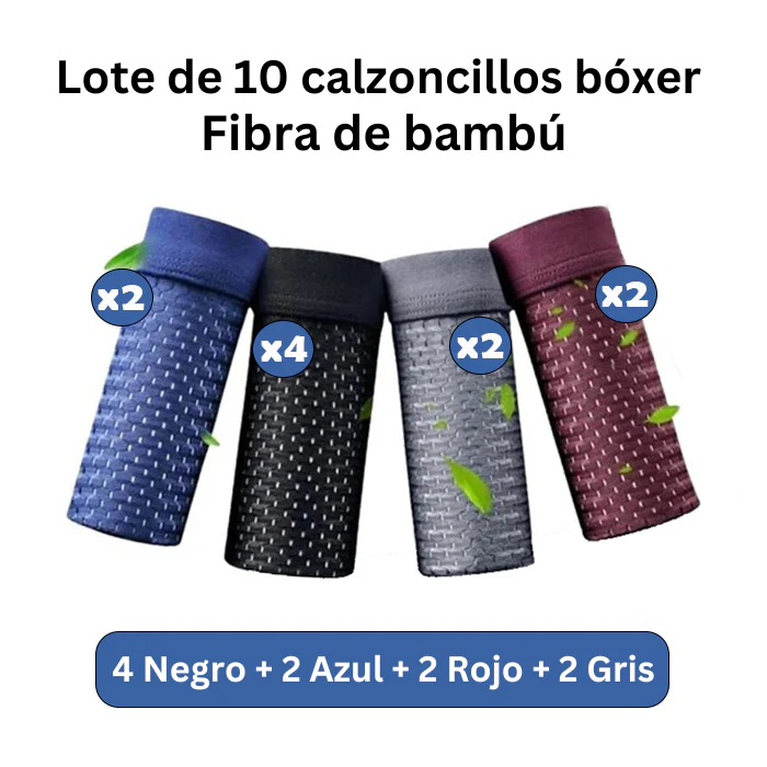 CALZONCILLOS BÓXER DE FIBRA DE BAMBÚ -  COMODIDAD DURANTE TODO EL DÍA - Image 11