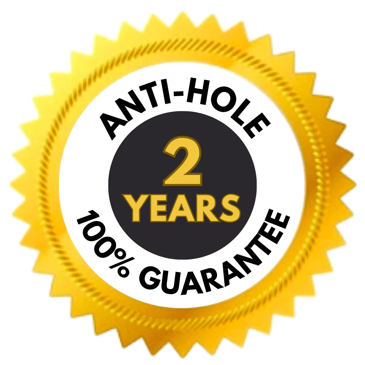 Upgrade Your Guarantee: 2 Years of Anti-Hole Protection
